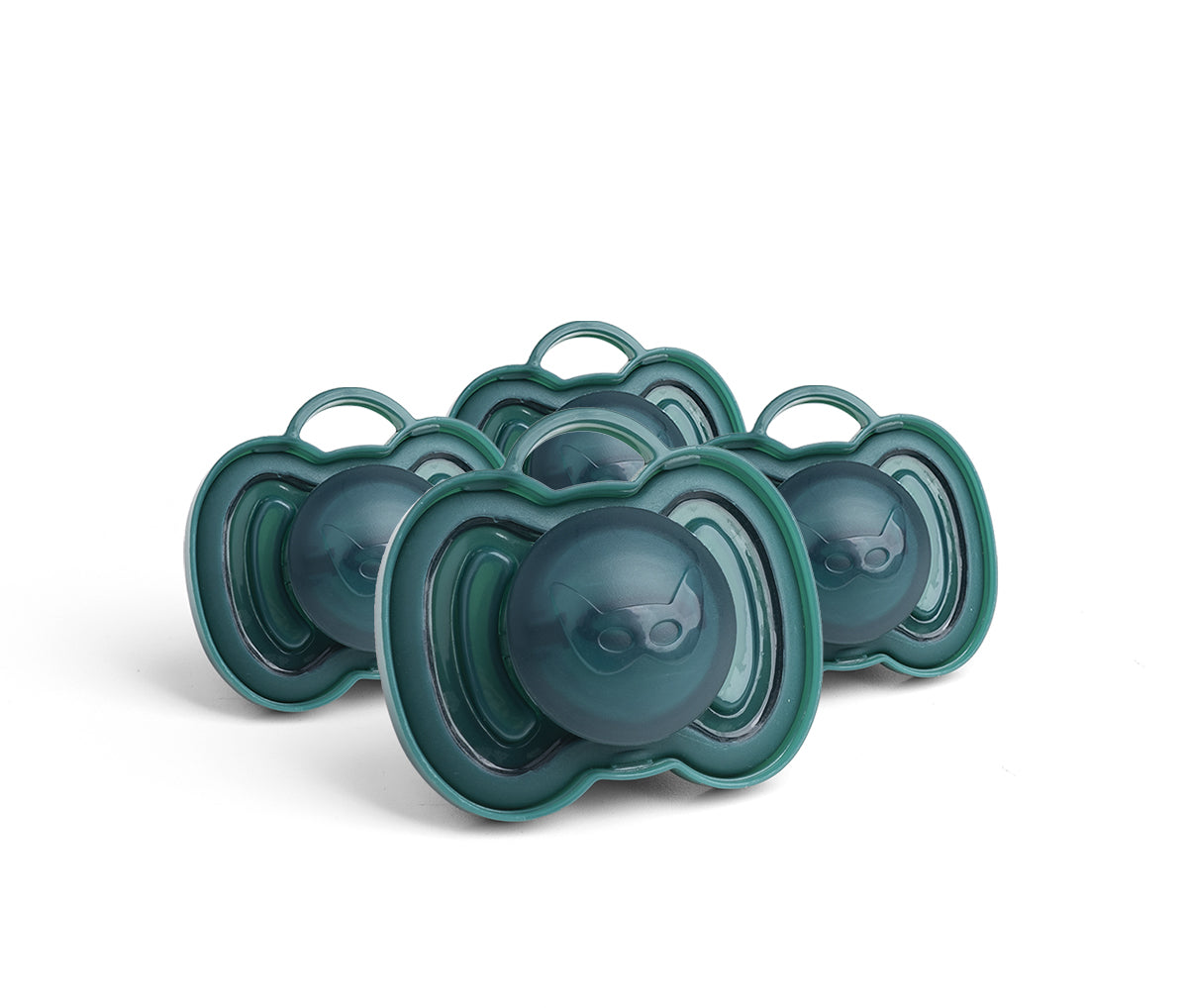 4-pack Pacifiers, 0+ months, Dark Green