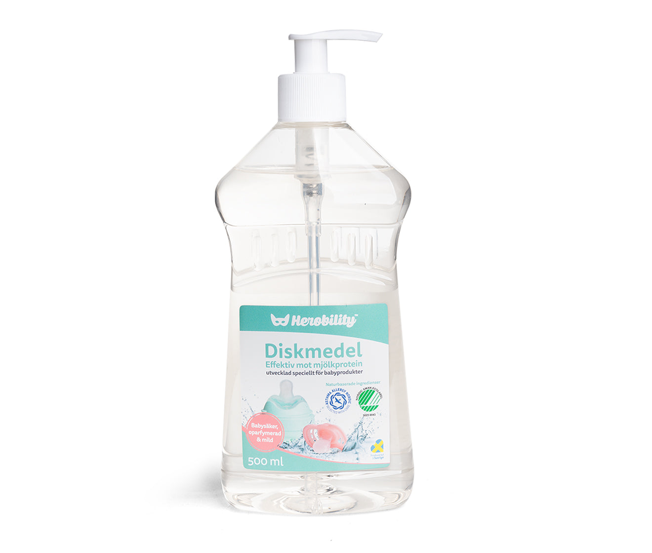 Ekstra sikkert rengøringsmiddel til babyprodukter