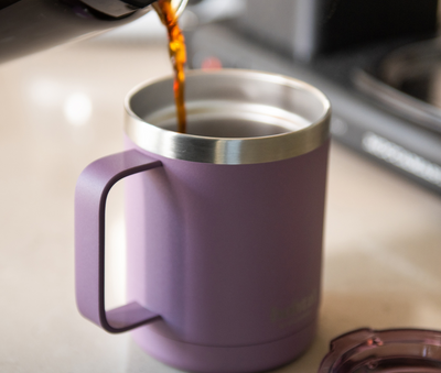 Insulated Coffee Mug Plum