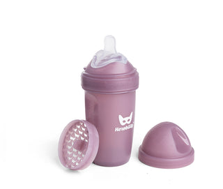 Dobbelt anti-kolik Sutteflaske LT 240 ml Hvidtjørn Rose